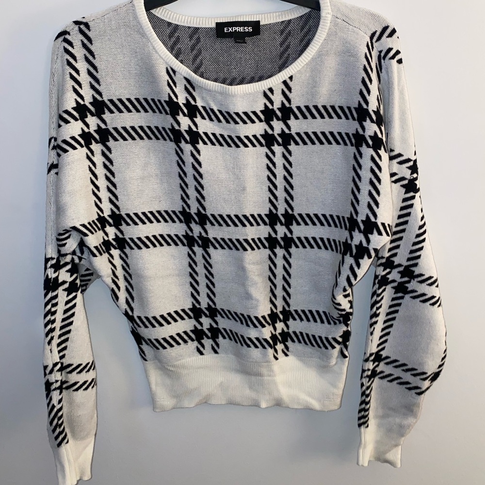 Express Geometric Sweater